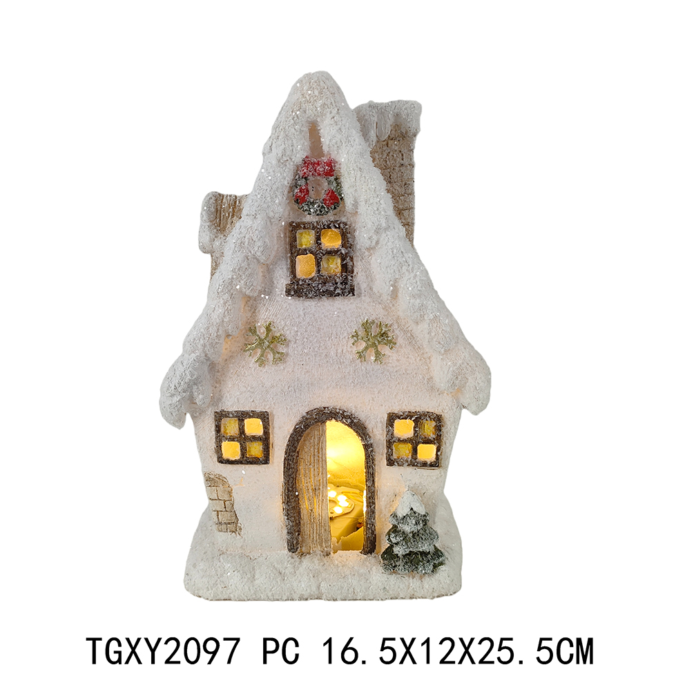 MGO outdoor chrismtas house with led