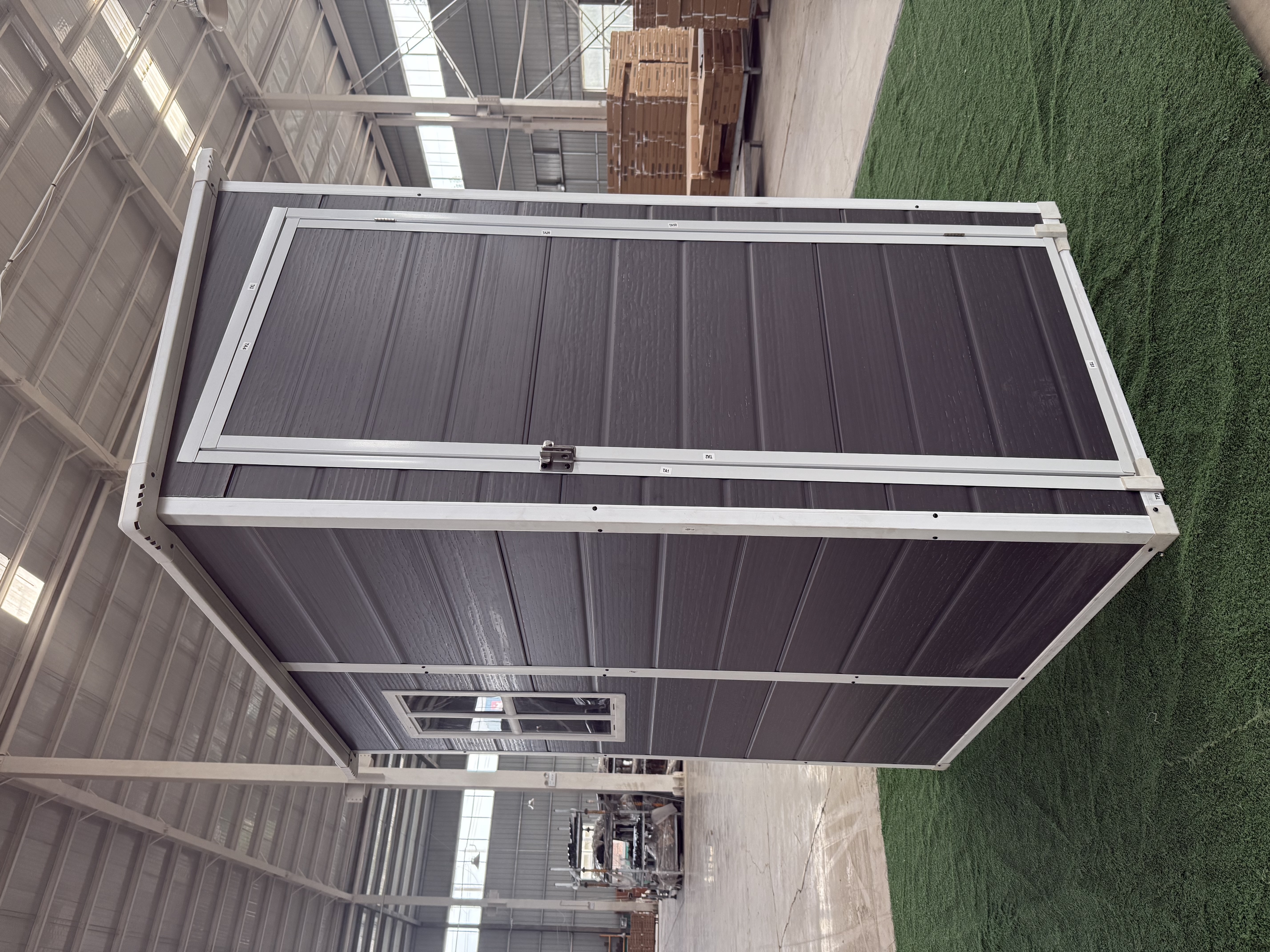 Plastic garden shed pp garden shed