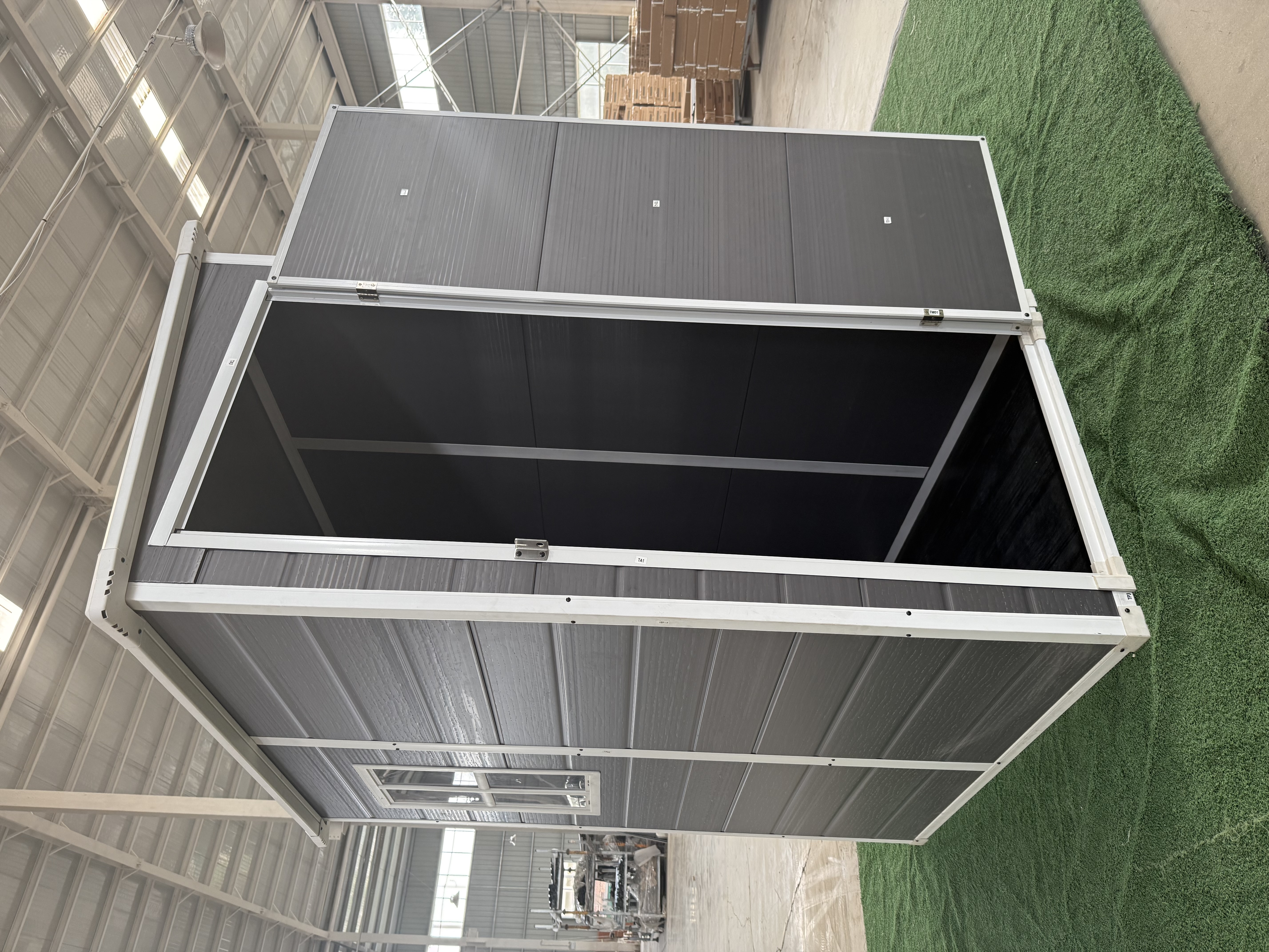 Plastic garden shed pp garden shed