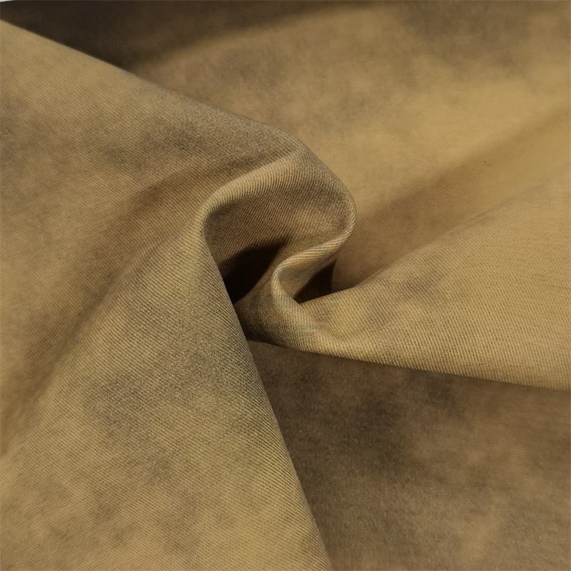 OBLST4100 Polyester T400 stretch printing twill fabric for pants