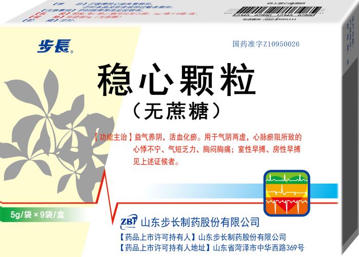 Buchang Wenxin Granules