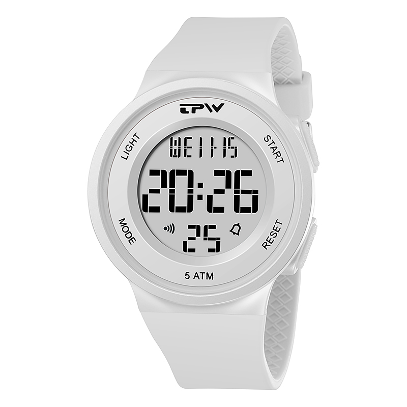 TPW K9045 Fashion 5ATM Waterproof Student Sport Digital Watch