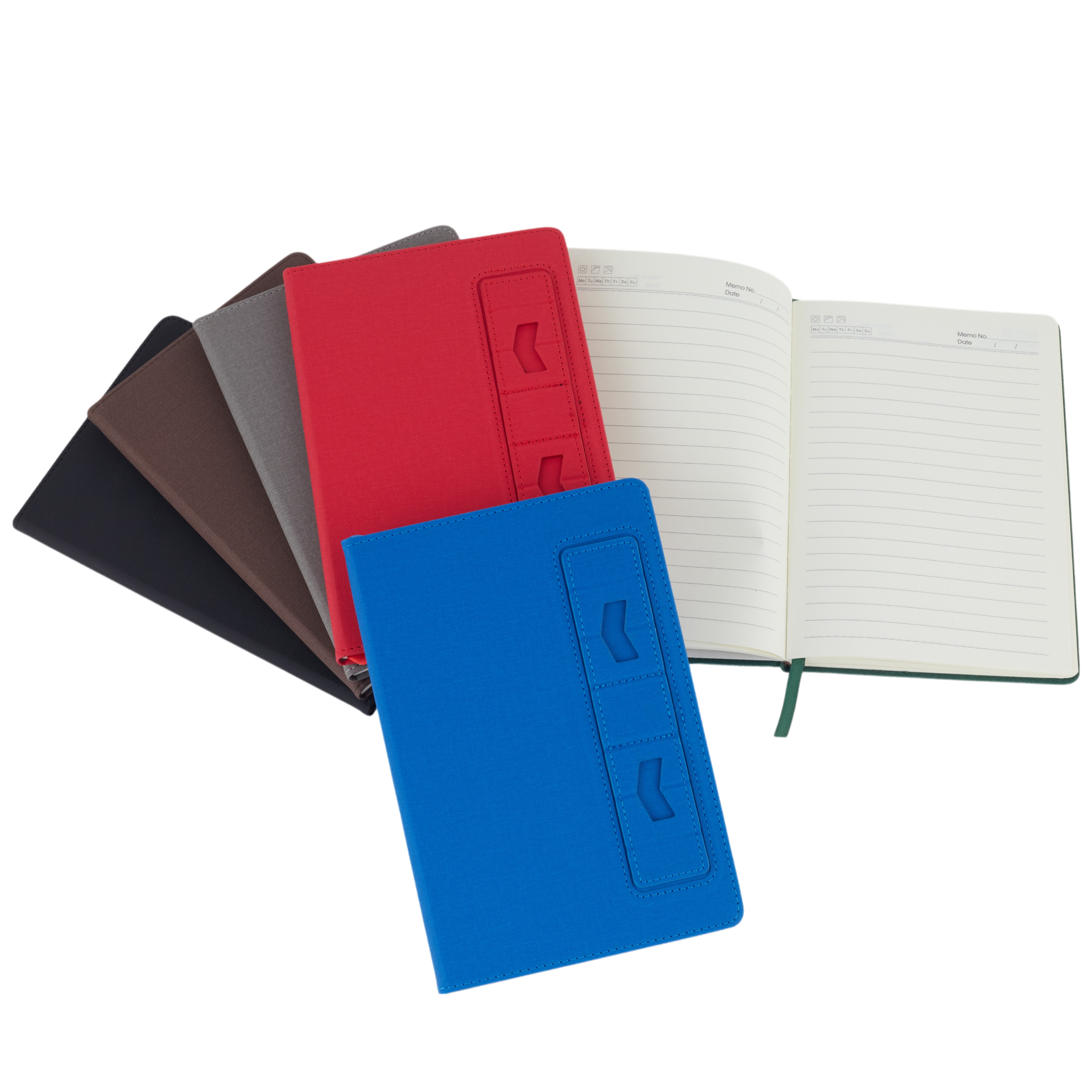 A5 Notebook With Phone Holder