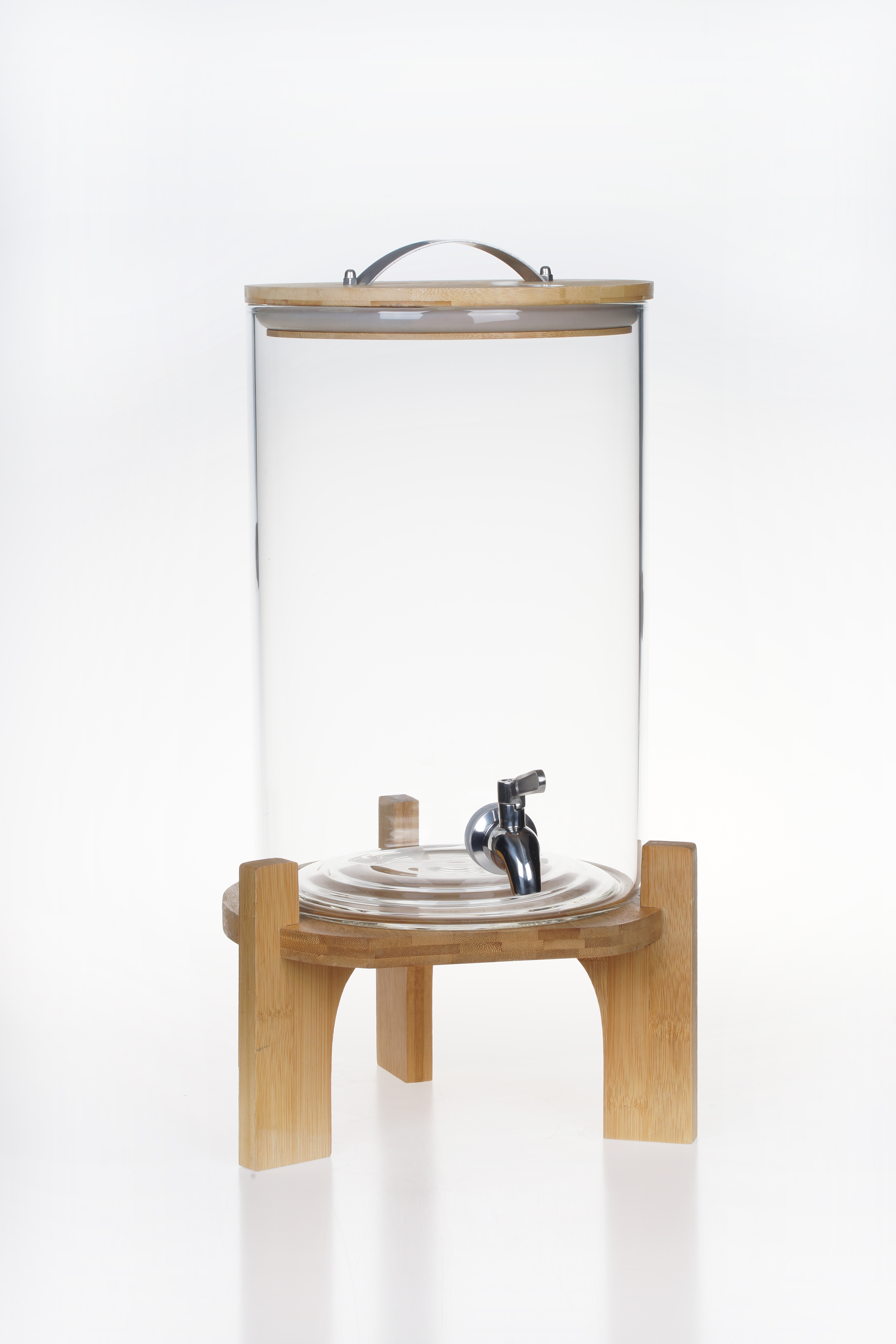 7.5L borosilicate dispenser， round