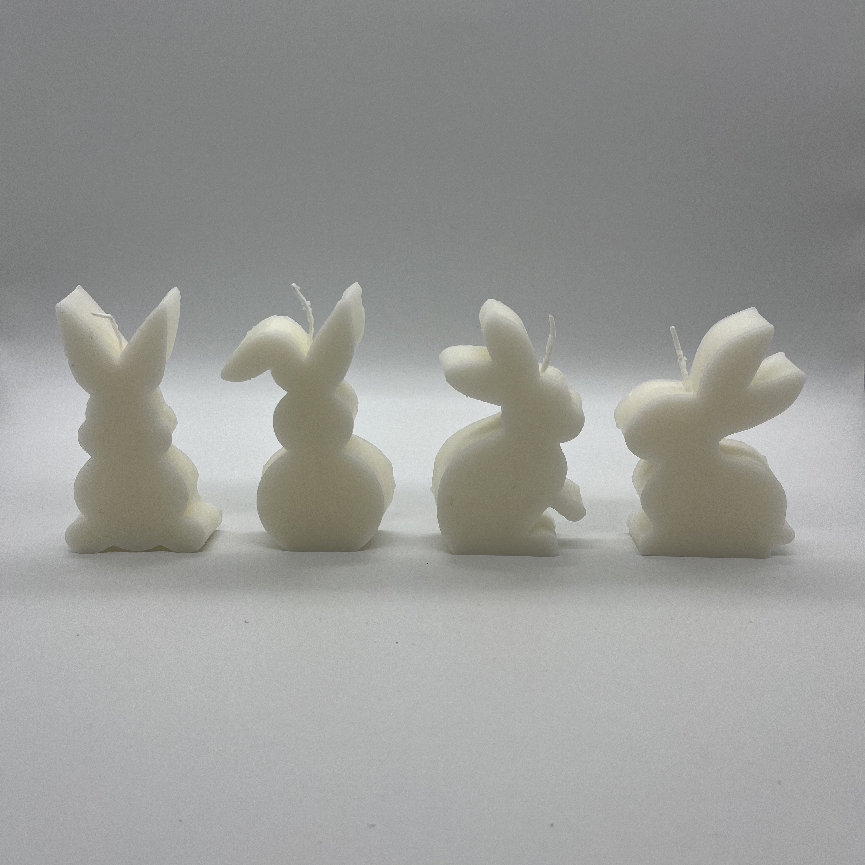 Factory Price Easter Soy Rabbit Shape Candle for Party Decorator