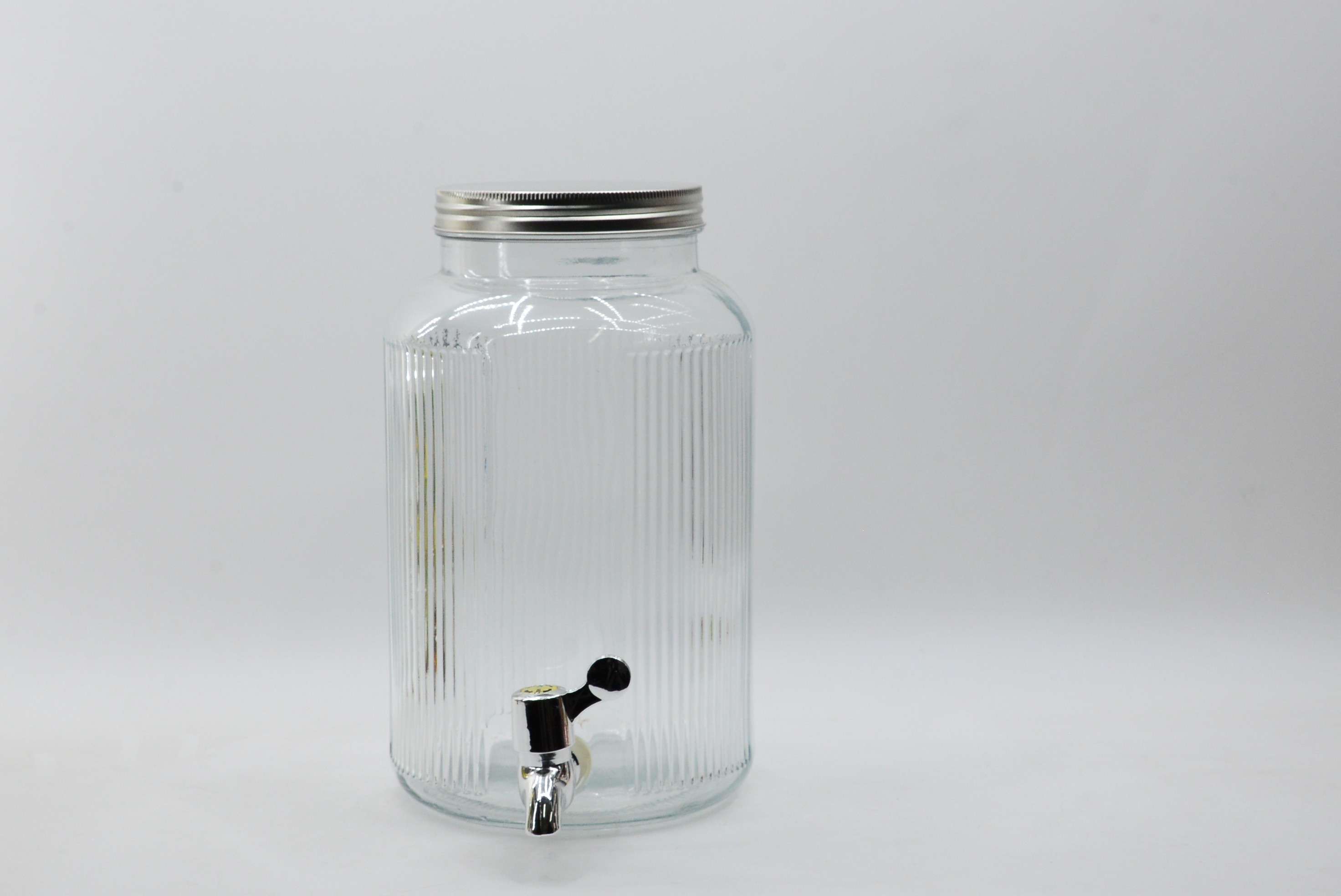 Glass Jar With Dispenser
