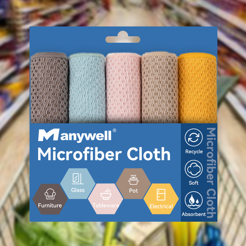 Microfiber cleaning cloth
