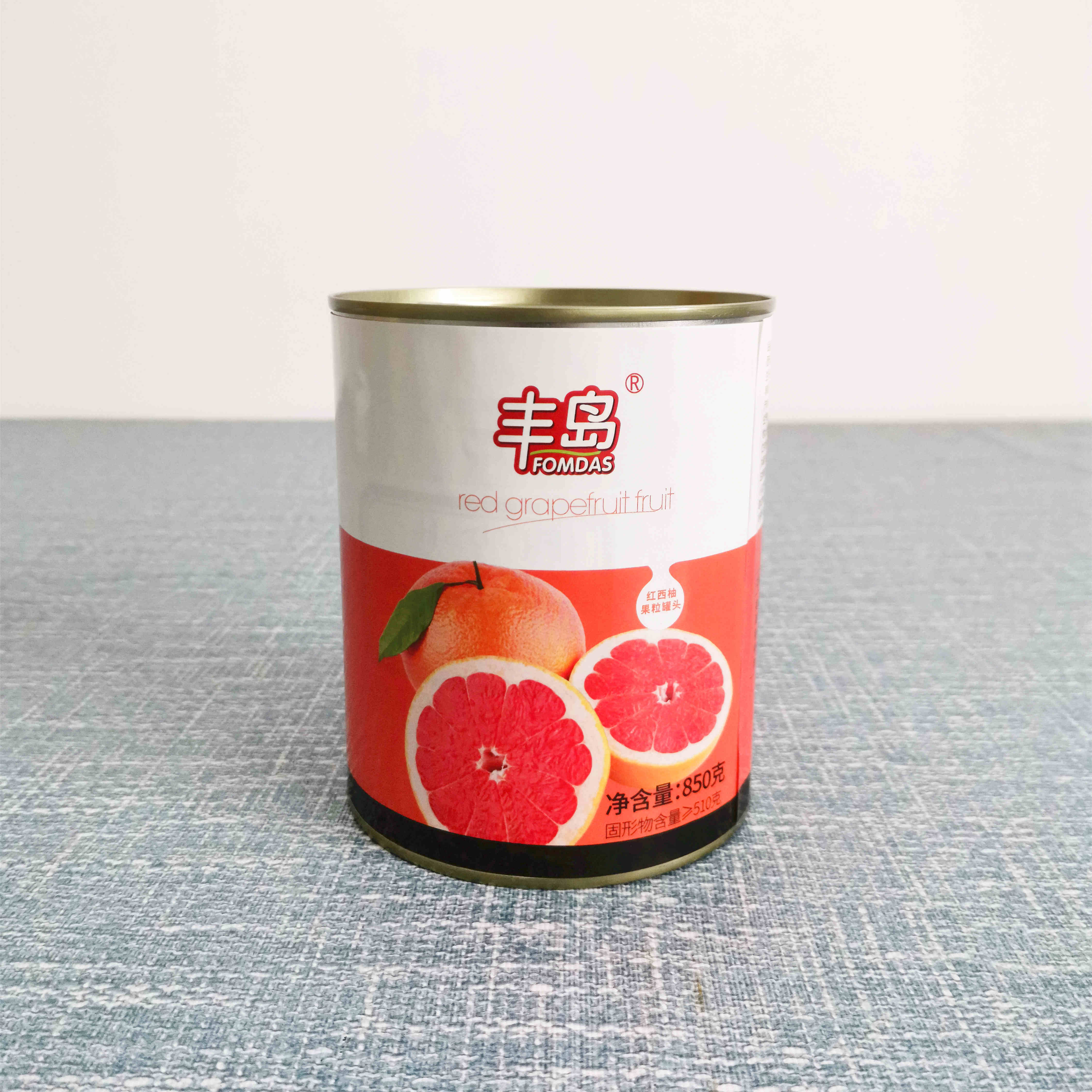 Canned Red Grapefruit Sacs