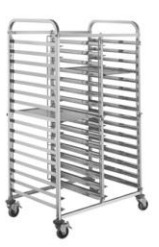 Stainless steel shelf