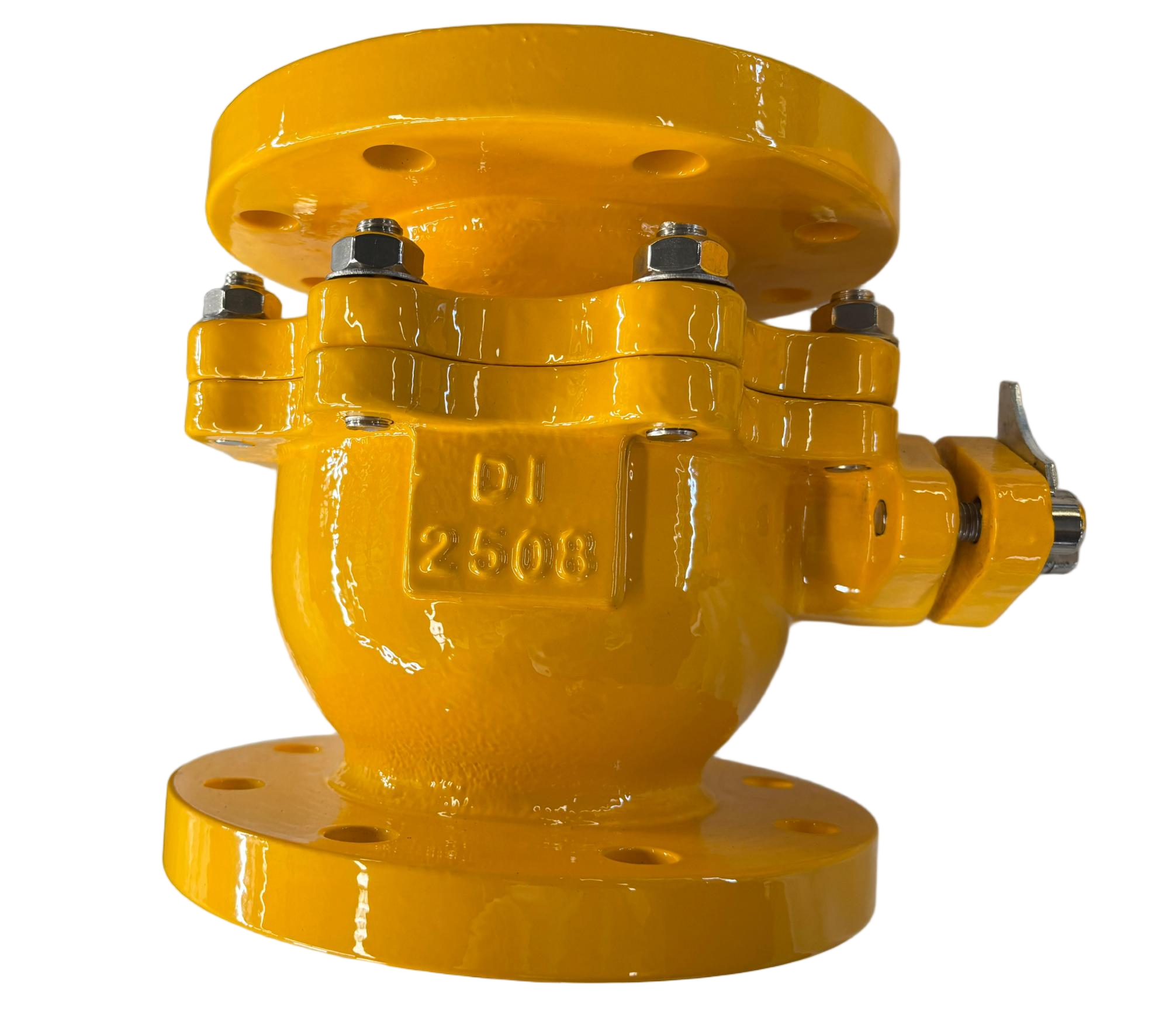 German standard, Japanese standard and American standard common ball valves are made of cast iron