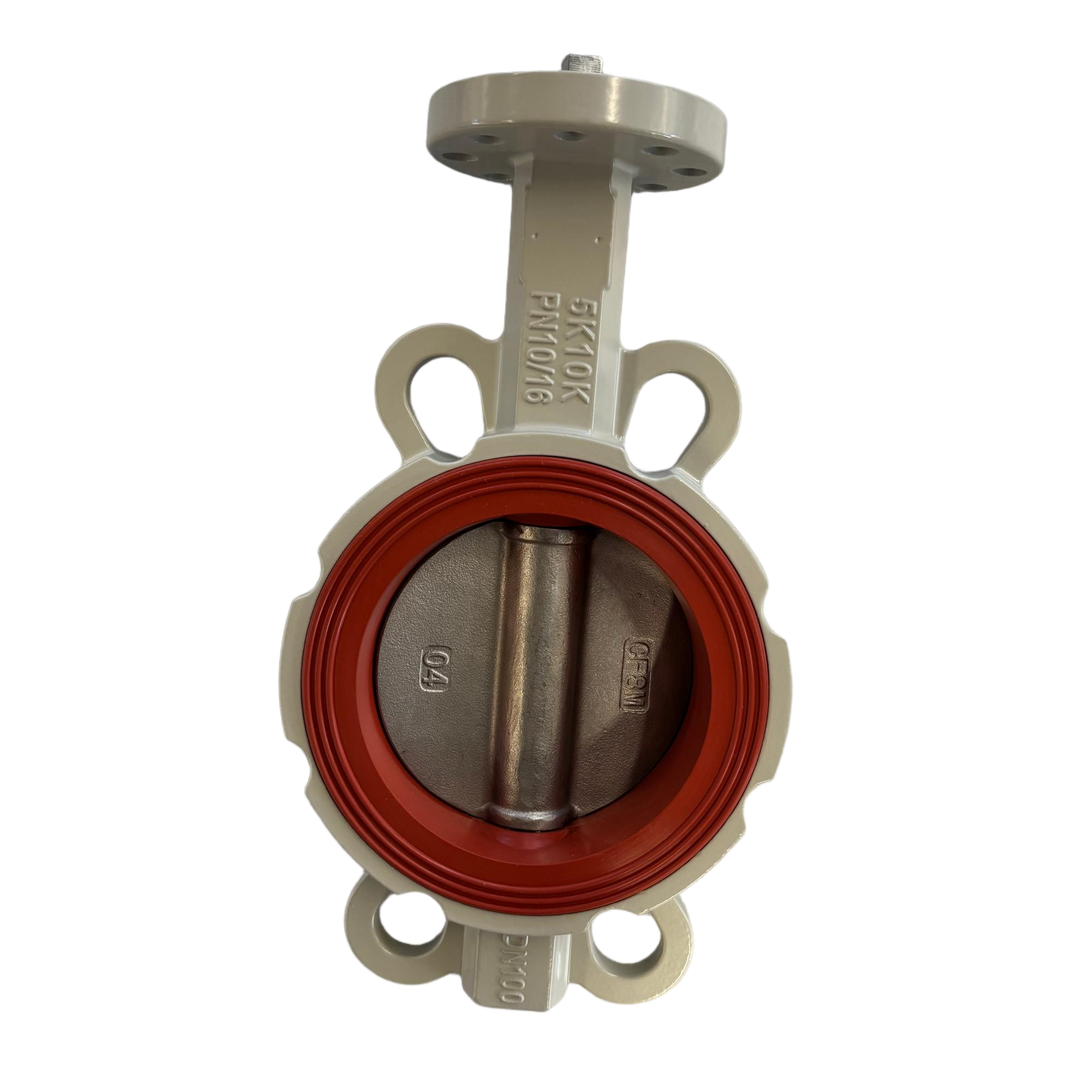 German standard, Japanese standard and American standard ductile iron wafer butterfly valve