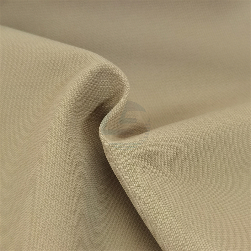 OBLST4152 Coolsilk cotton polyester T400 stretch twill fabric for pants