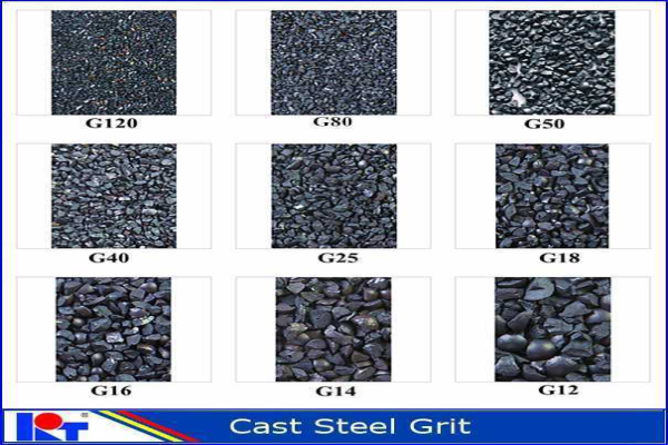 Cast steel grit