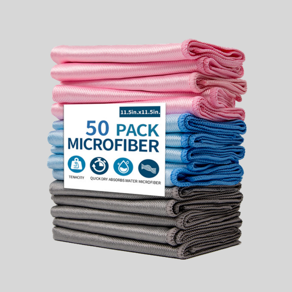 Microfiber glass cloth