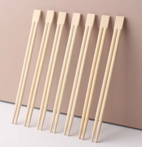 ECOLIFE 21cm Bamboo Chopstick Round and Twin Chopsticks Individual wrap
