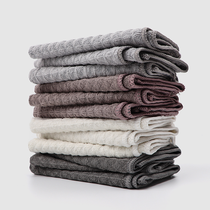 Microfiber waffle cloth