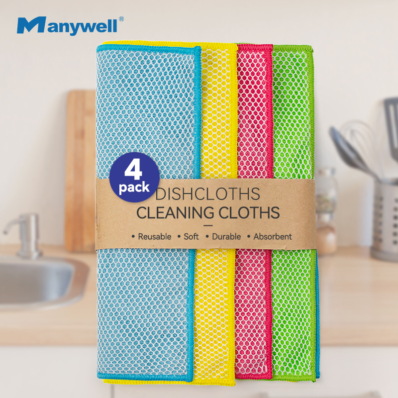 Microfiber mesh cloth