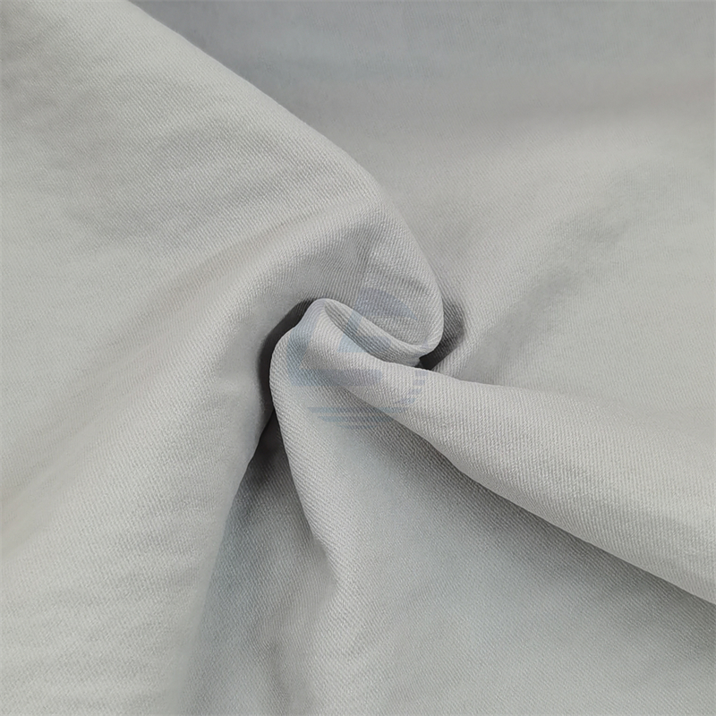 OBLST4159 Polyester T400 stretch twill wrinking fabric for pants