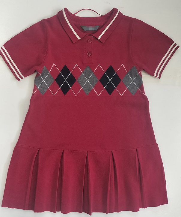 girls knitted Pleated Skirt