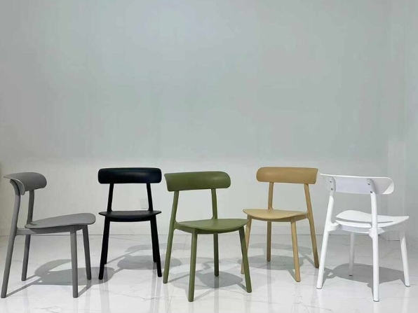 Romance dining chair Sample design plastic chair manufacturer dining chair Modern fashion