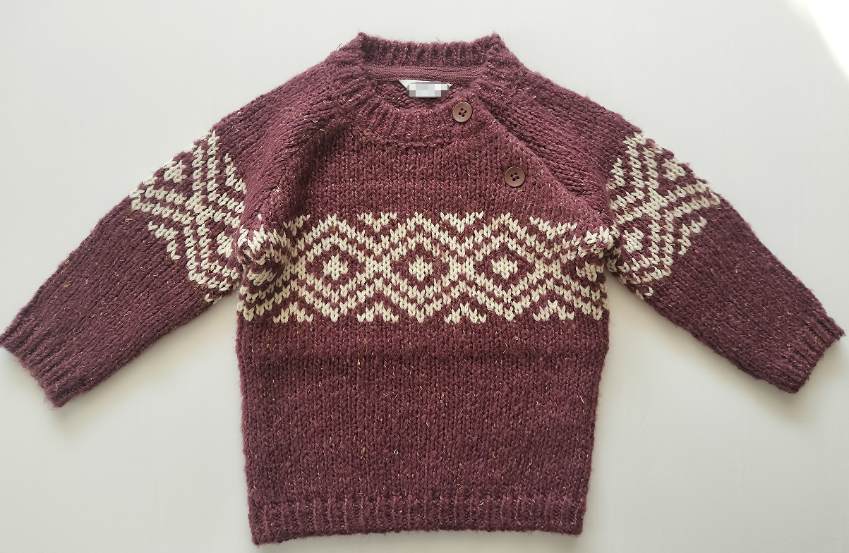 baby boys knitted sweater
