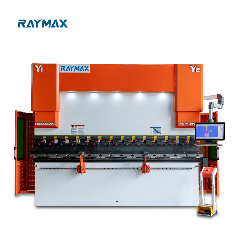 RAYMAX 125T/3200 Hydraulic CNC Press Brake with ESA 875 4+1 Axis