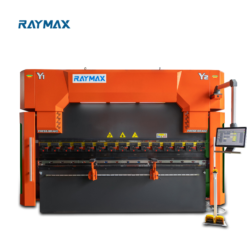 RAYMAX 125T/3200 Hydraulic CNC Press Brake with ESA 875 8+1 Axis