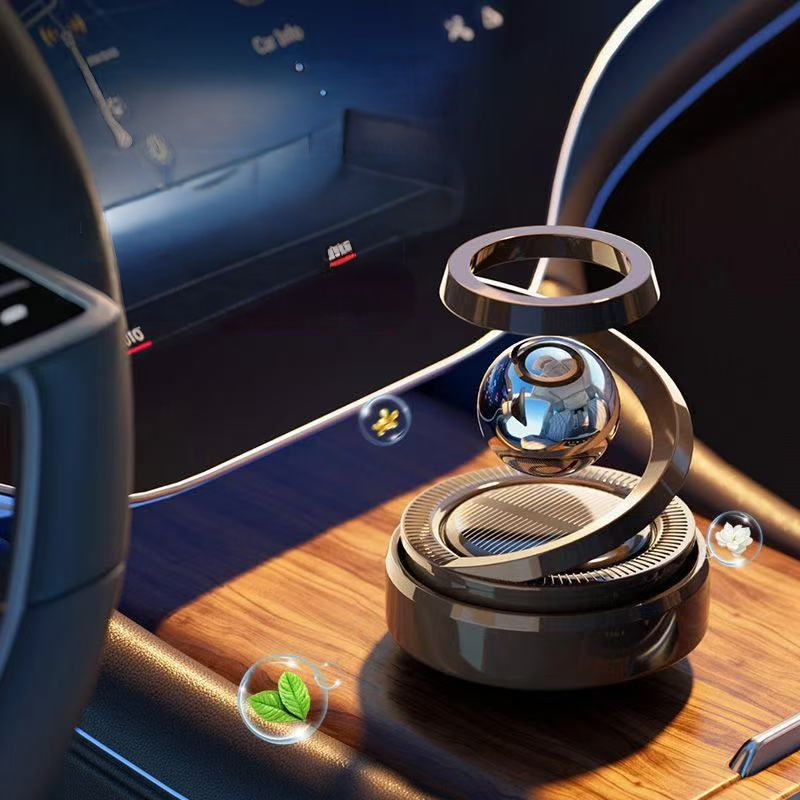 Car-mounted Aromatherapy Ornament, Solar-Powered Car Aromatherapy, Cross-Border Gift