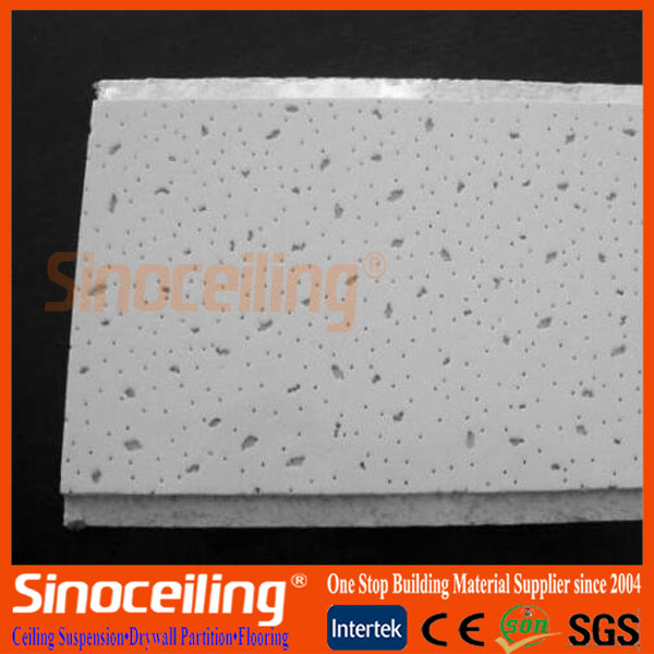 Tegular edge Mineral Fiber TIle lay-on false ceiling