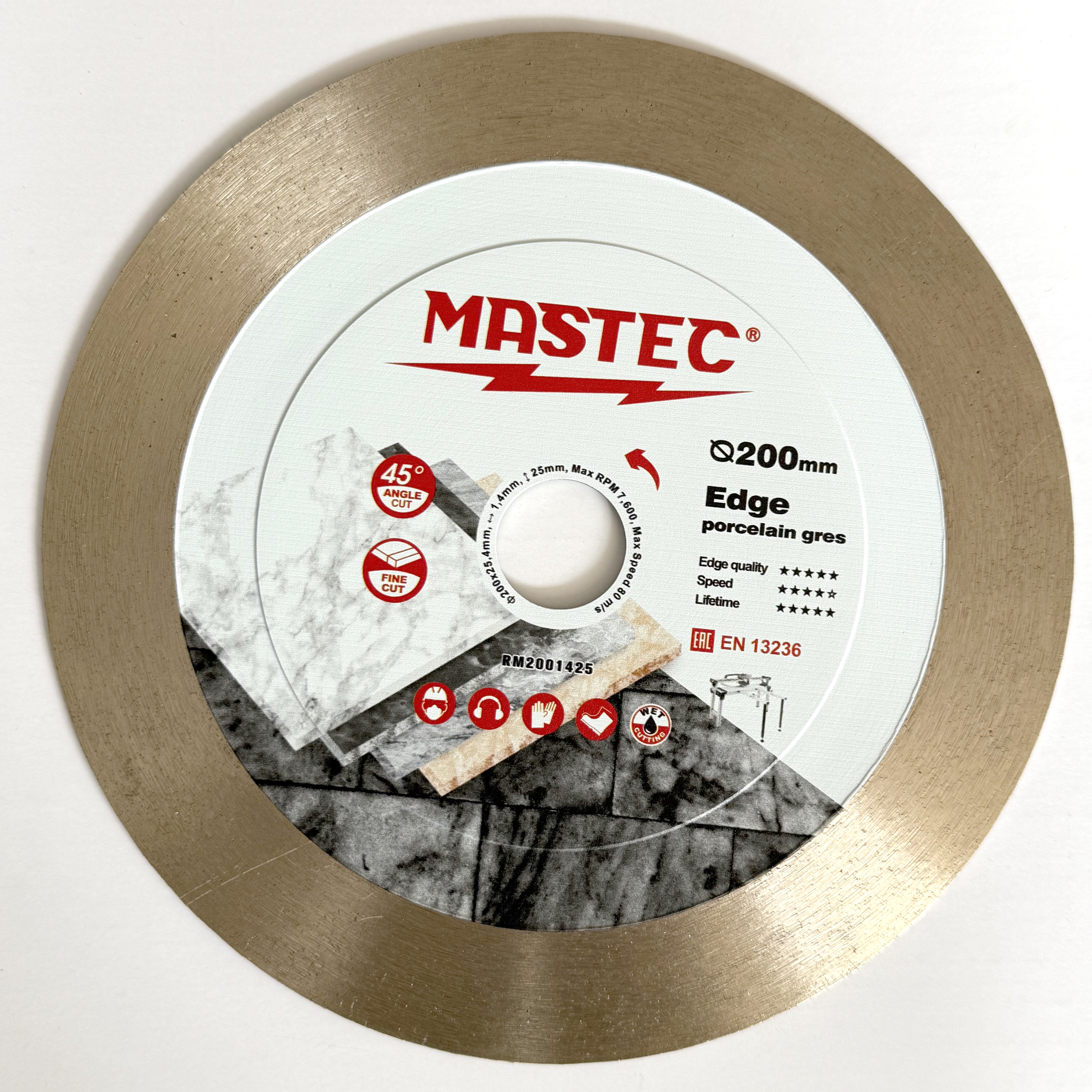 DIAMOND SAW BLADE 45°PRO segment height 25mm