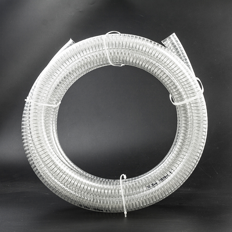 steel wire reinforced PVC hose