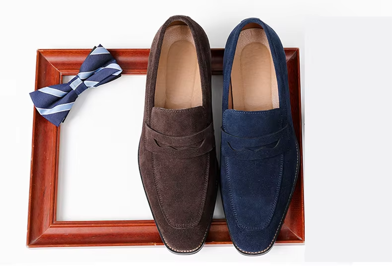 Men's Formal Leather Shoes for Wedding and Office Comfortable Lightweight Walking Shoes