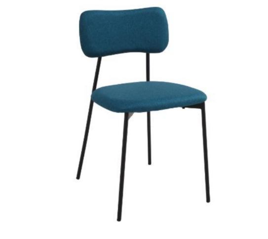 Romance Dining chair Modern fashion style comfortable dining fabric chair banquet chair