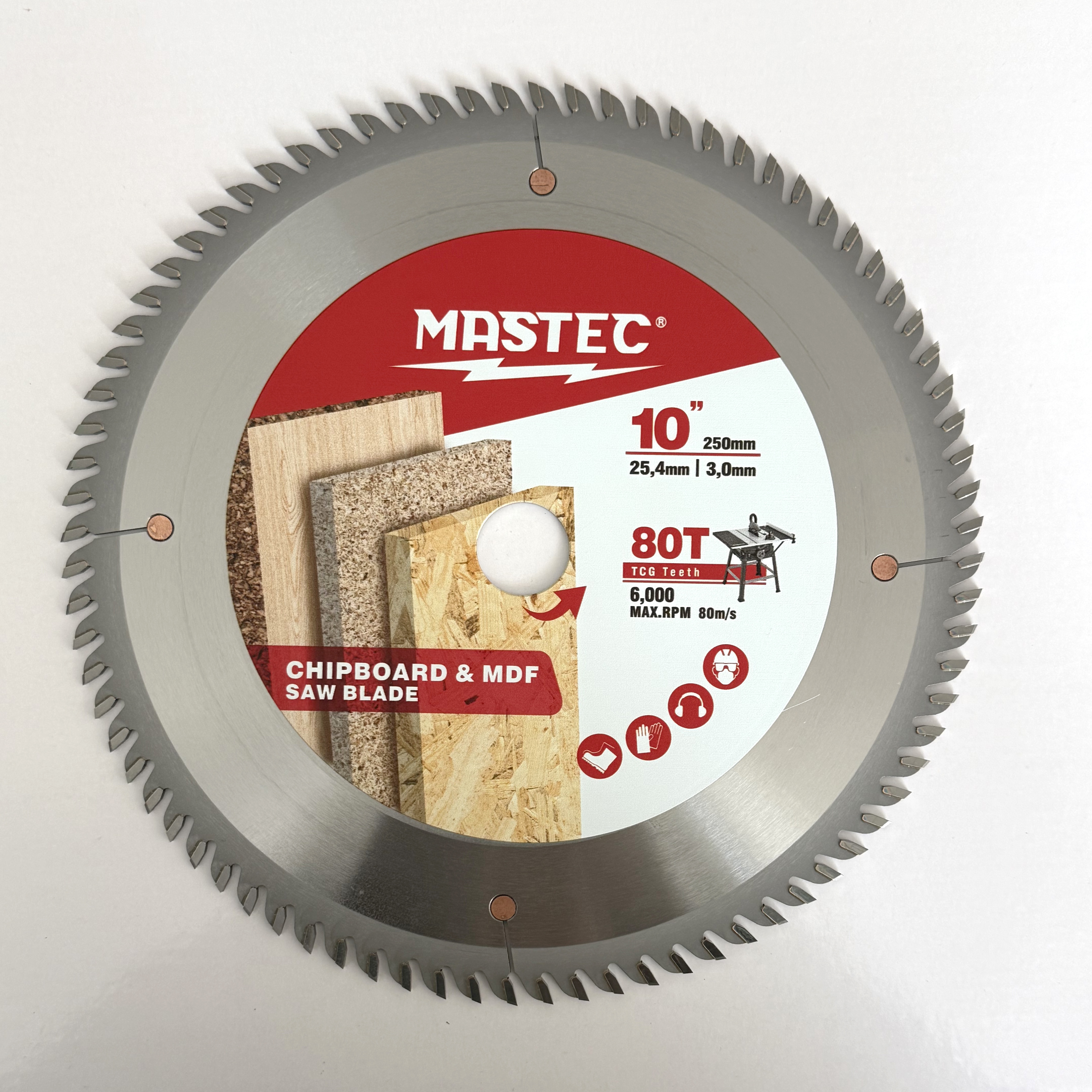 Tct Saw Blade For Cutting Mdf 10 Inch