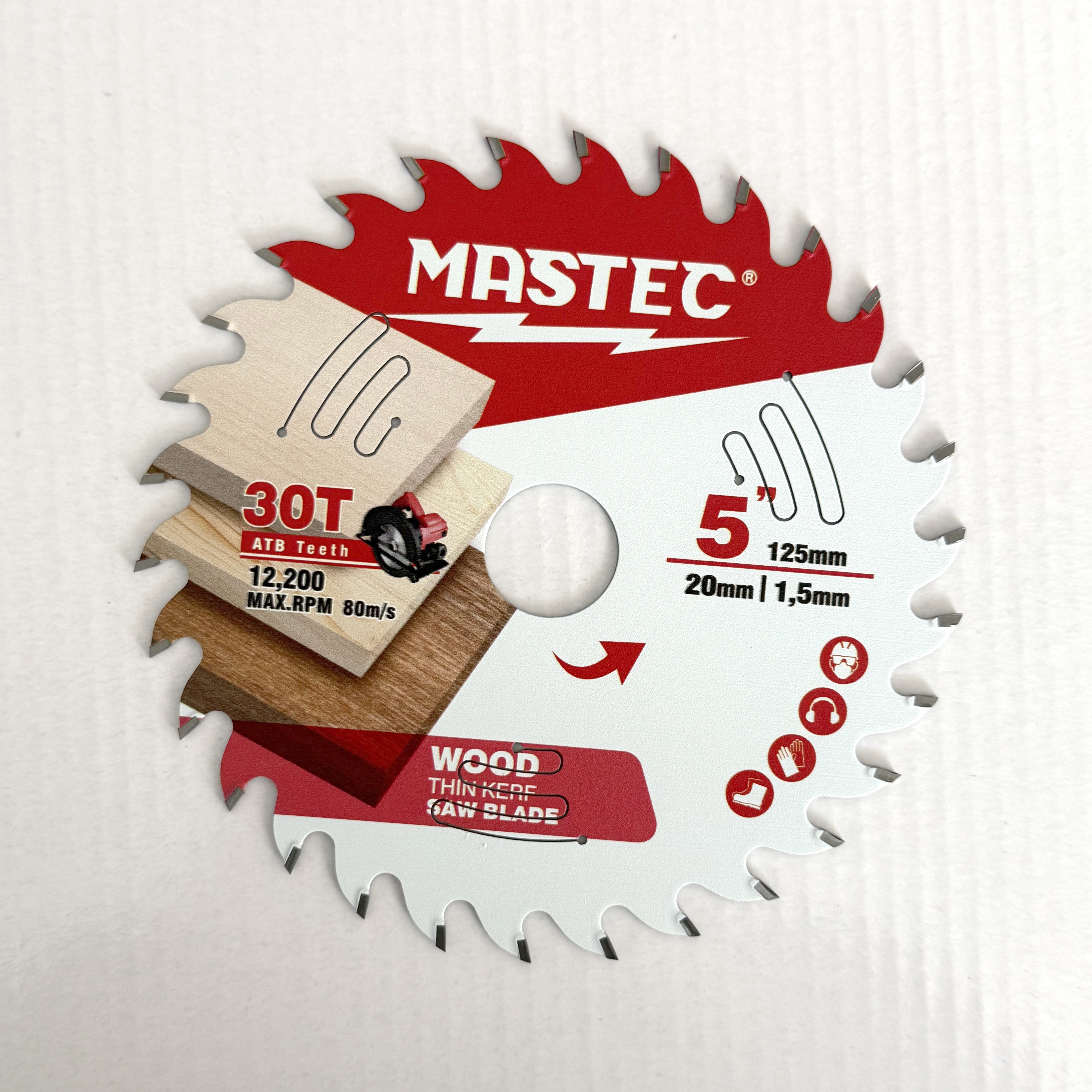 Ultra Thin Kerf TCT SAW BLADE FOR WOOD 5" 30T