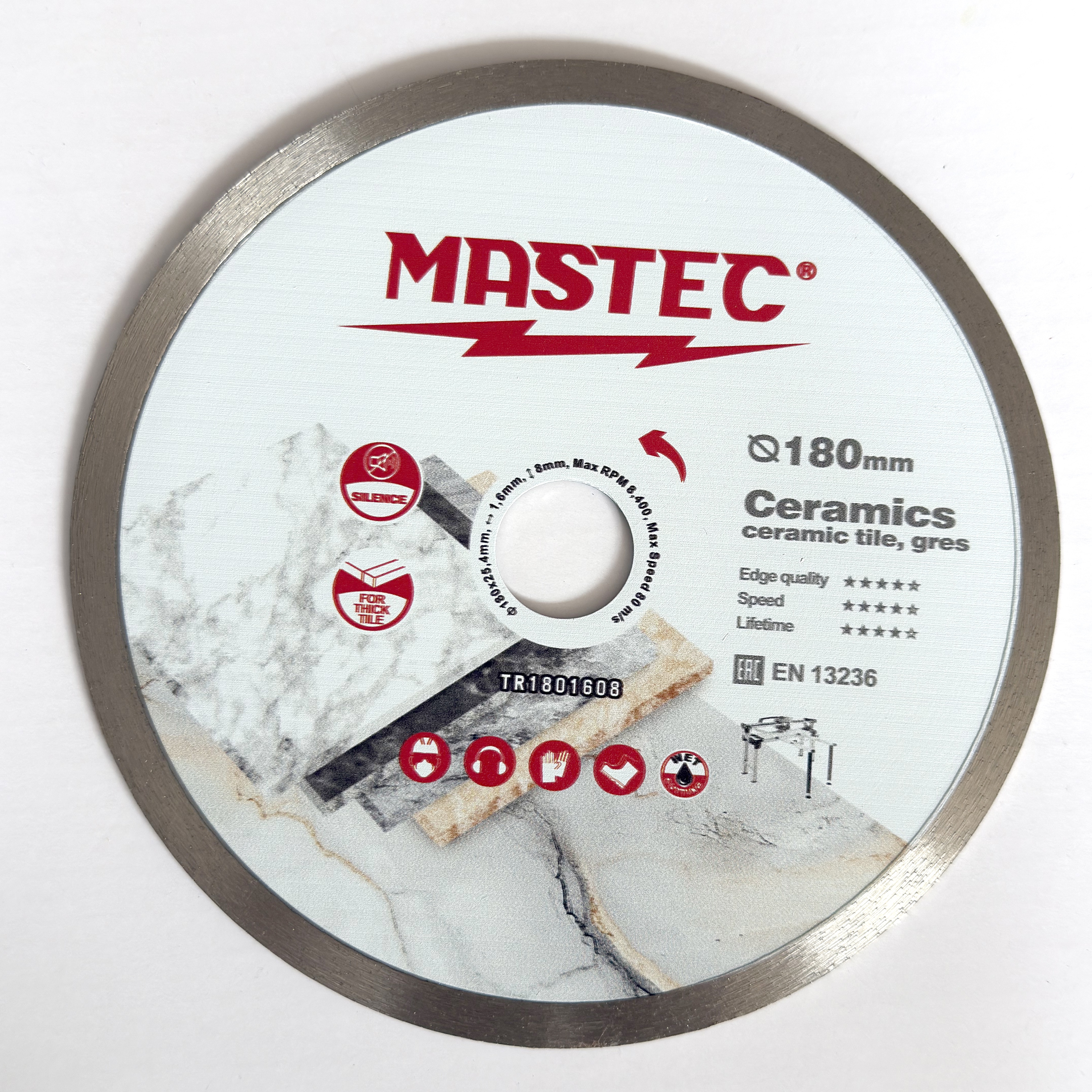 7 inch hot pressed super thin rim diamond saw blade