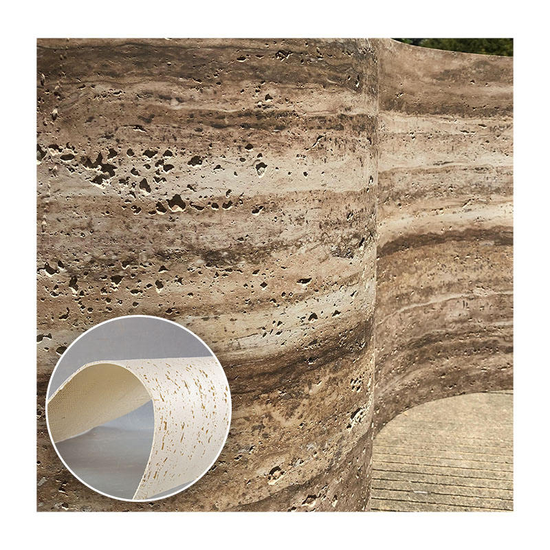 Luxury Flexible Stone Faux High Simulation Stone Solar-Panel for indoor and outdoor wall