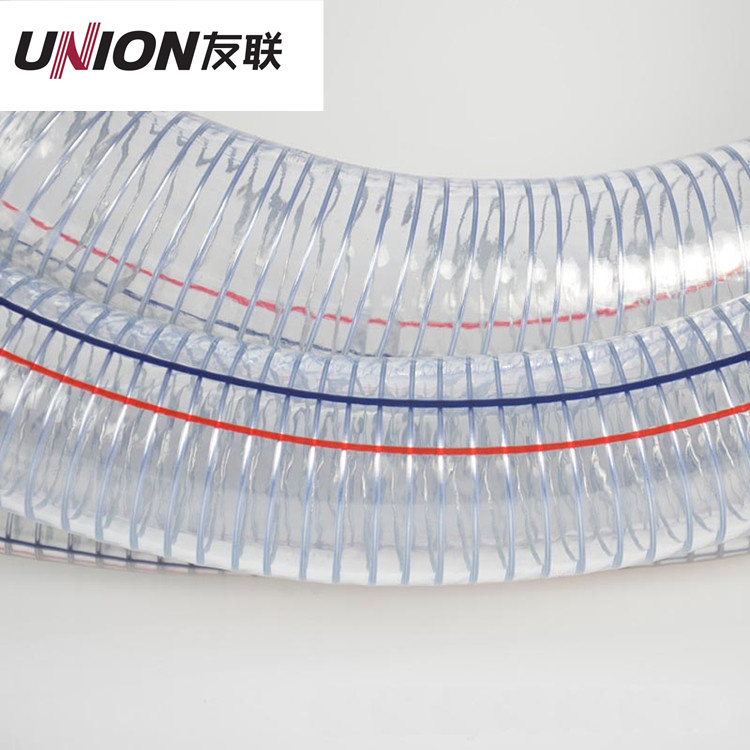 no plasticized food grade steel wire hose