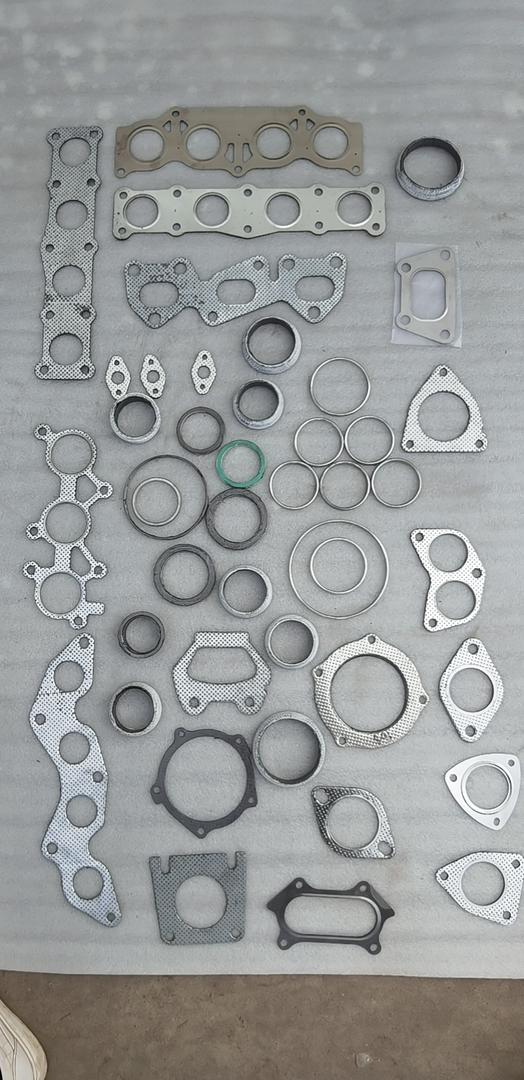 Gasket exhaust muffler