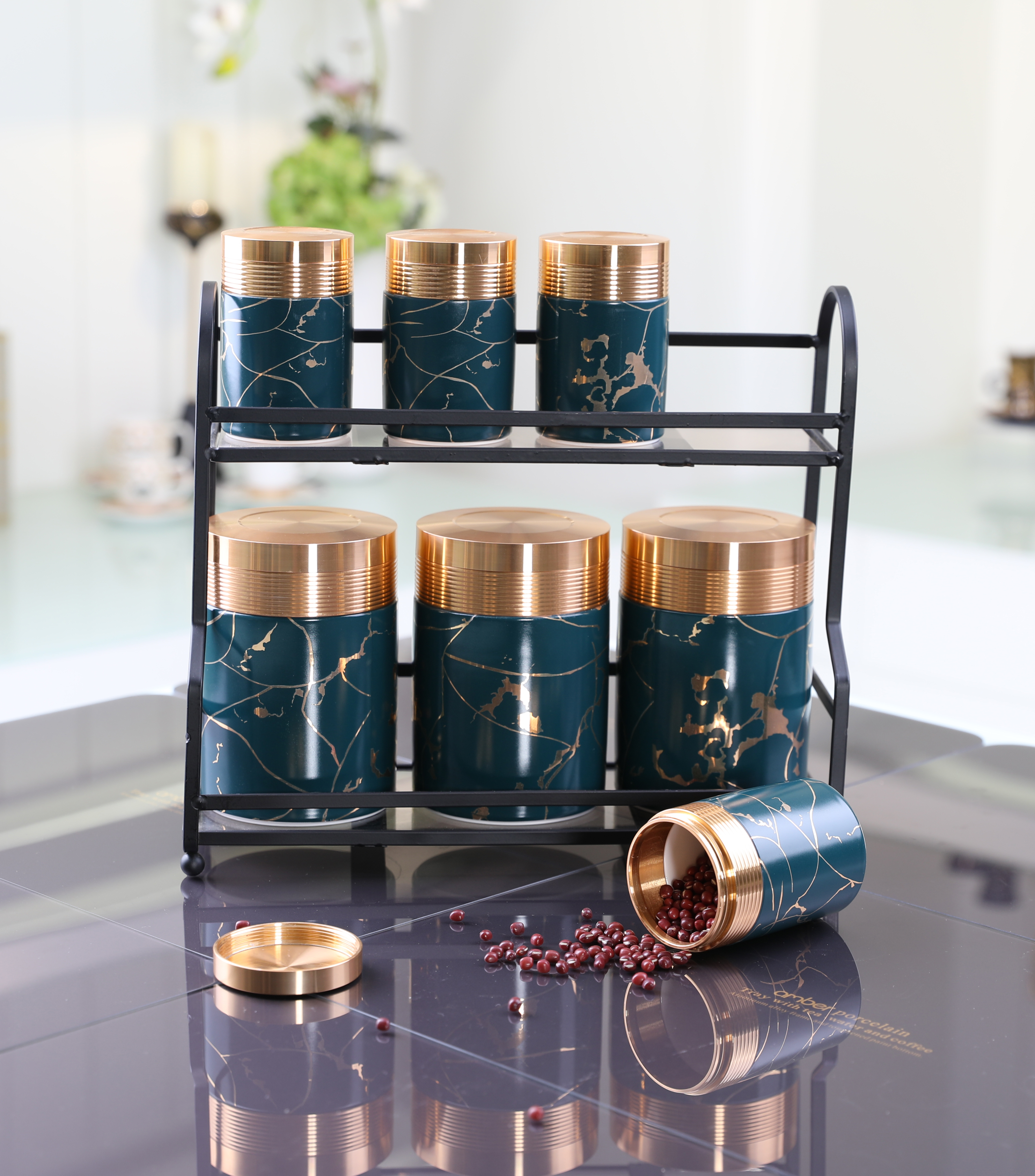 Set of 8 - Canister Set