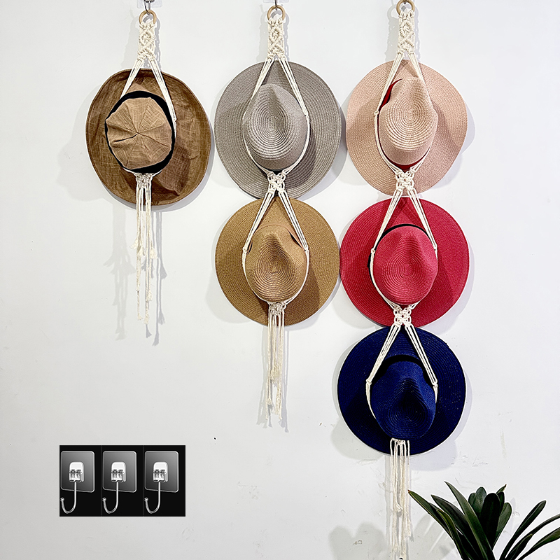 Handmade hat hanger