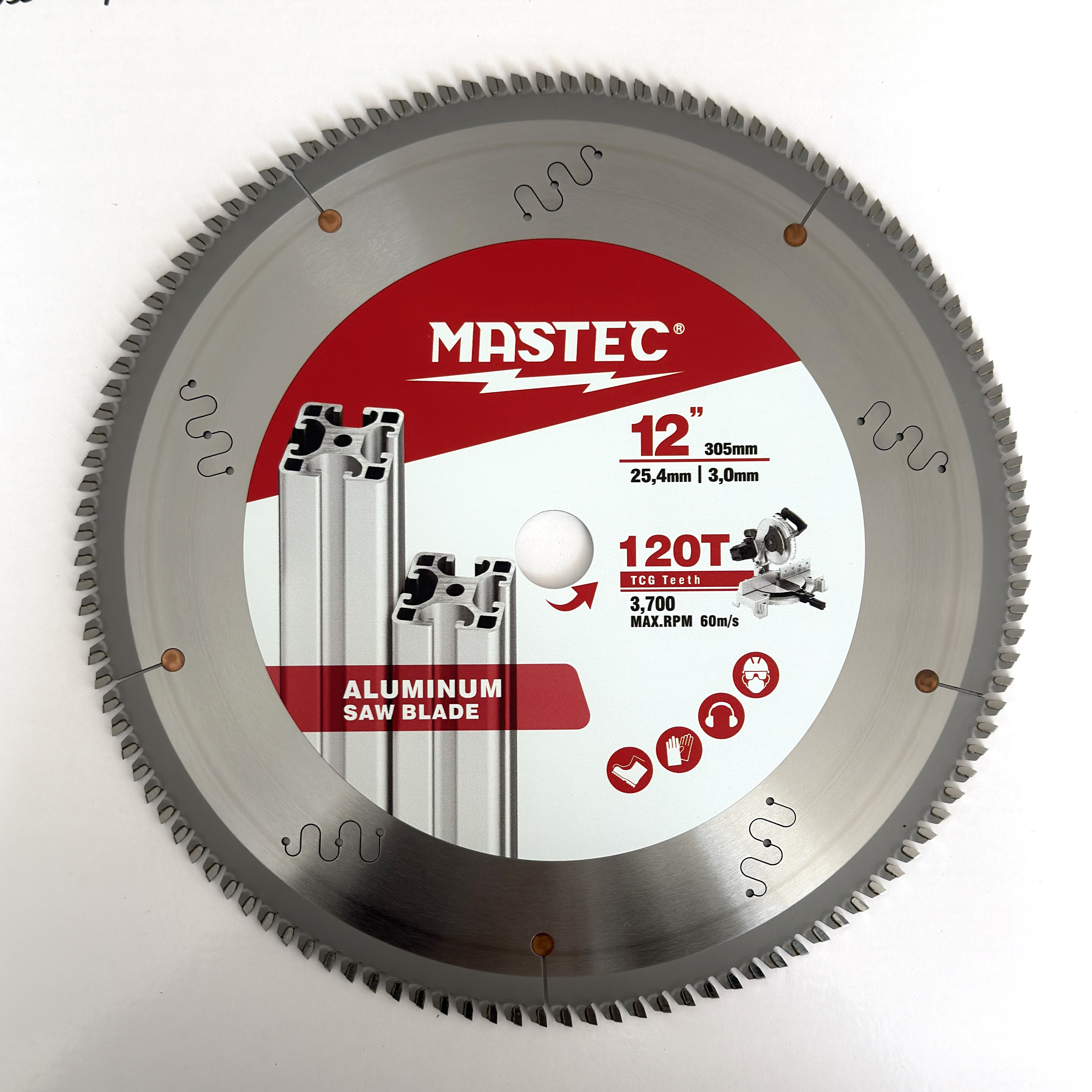 circular saw blade for cutting aluminum12 inch 120 teeth
