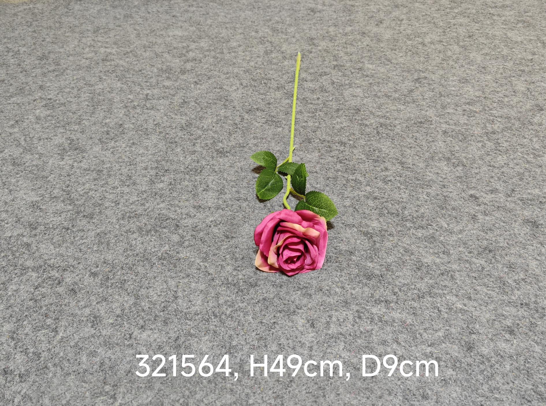 Artificial rose flower