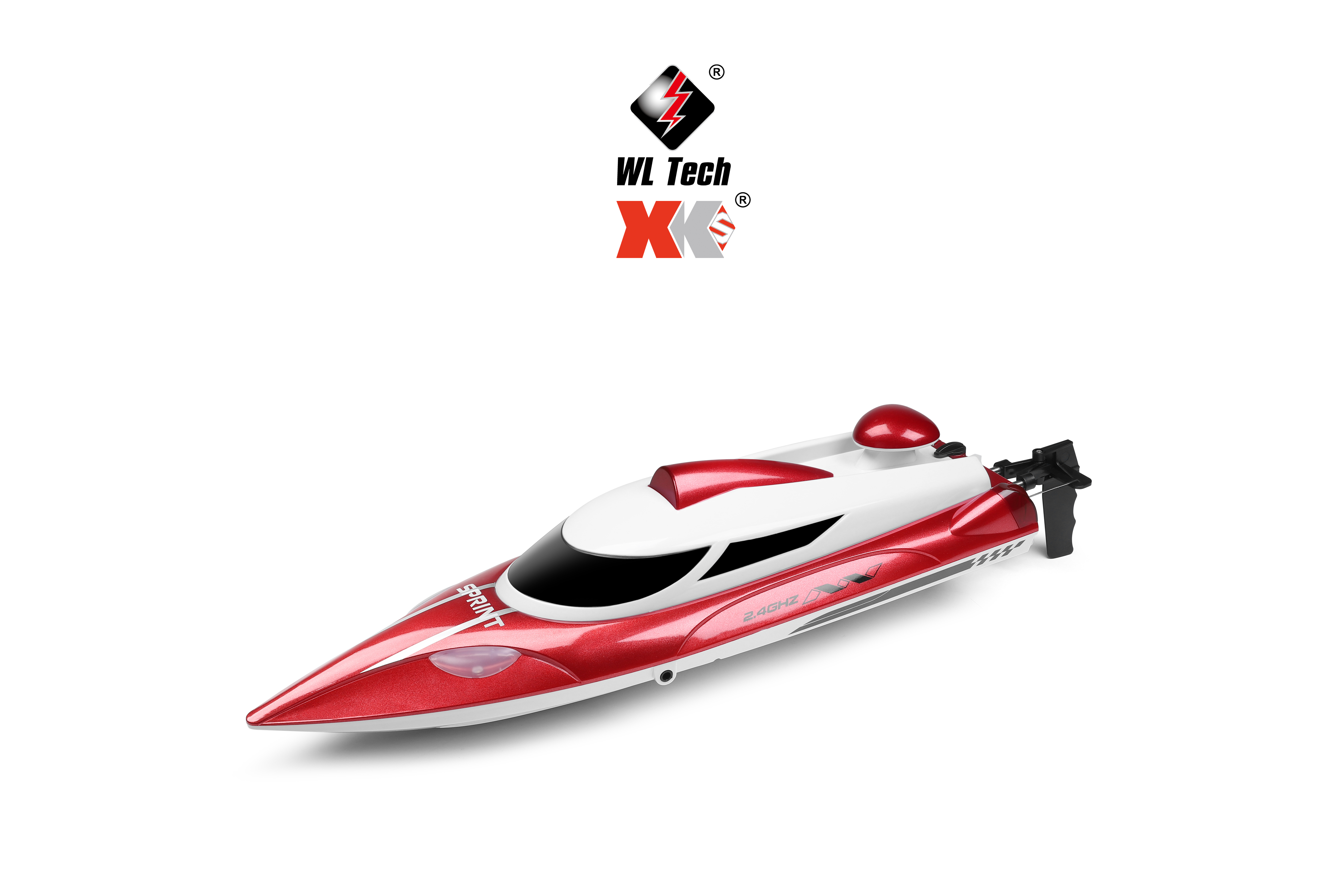 wltoys 2.4G RC high speed boat remote control boat brushless RC ship