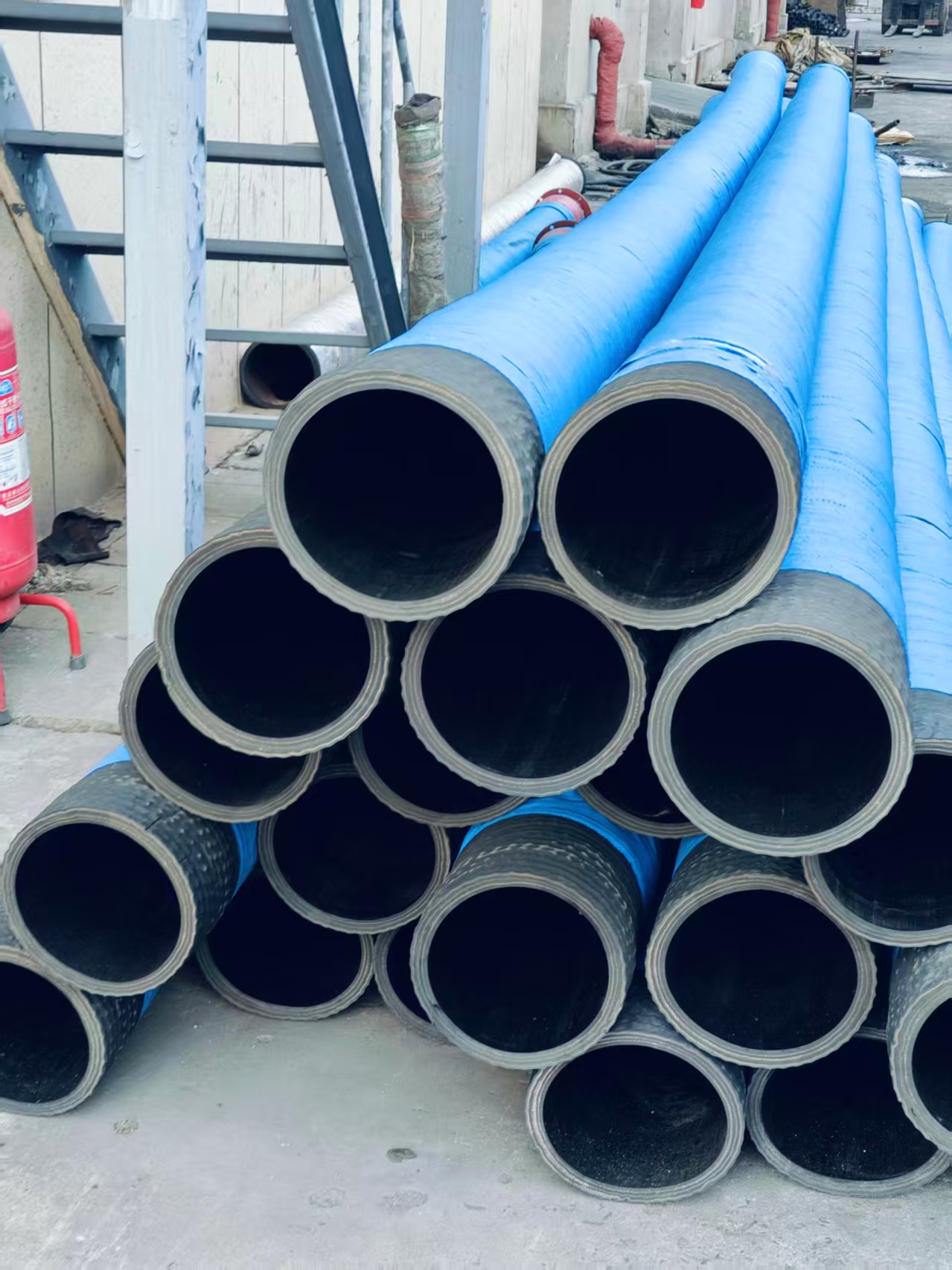 WANFLEX High Quality flexible oil resistant rubber hose oil suction and delivery hose