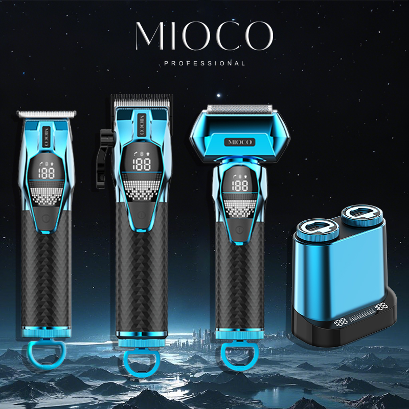 MIOCO M2201 SET Professional Hair Clipper Trimmer Shaver