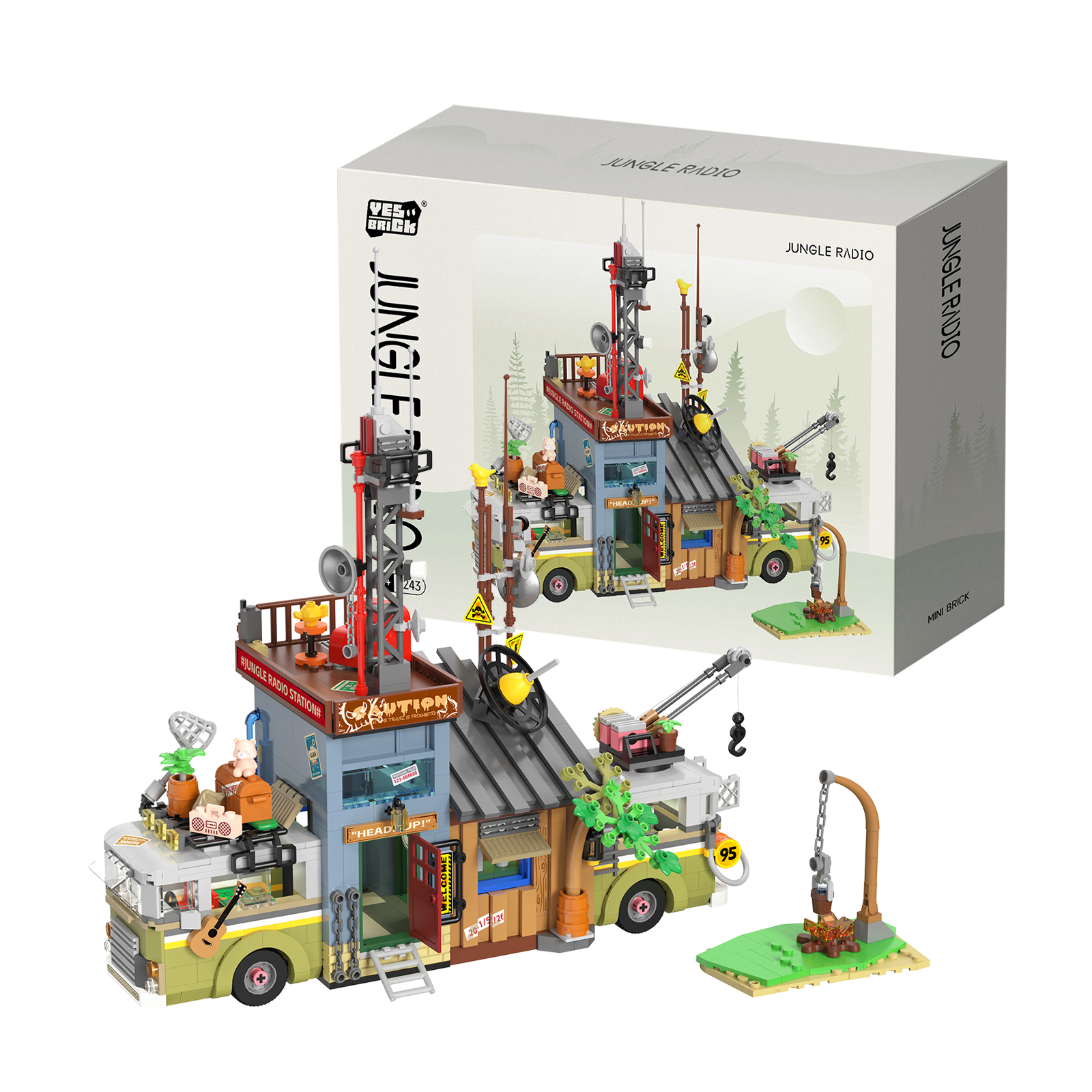 Educational toys mini blocks DIY building block toy