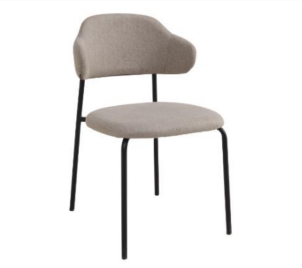 Romance Dining chair Modern fashion style comfortable dining fabric chair banquet chair