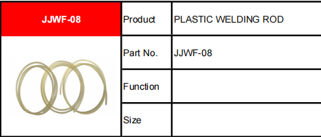 Plastic Welding Rod