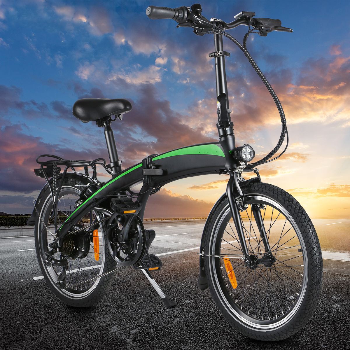 Folding Electric Bicycle 20inch 250W, 25KM/H Adults Electric with LCD display